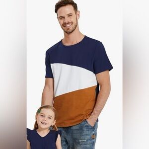 PatPat Men’s ColorBlock Short Sleeve Tee